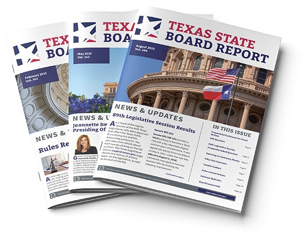 Texas State Board Reports