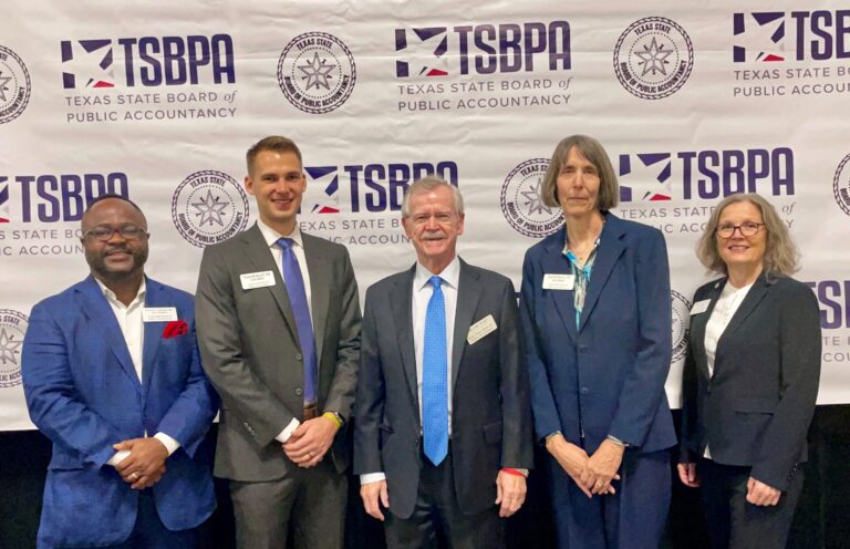 TSBPA Board members and Executive Director Bill Treacy.